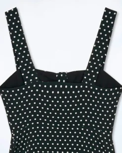 FROM FUTURE Robe Longue Bretelle Leatitia PoisNoir Cheap