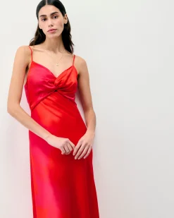 FROM FUTURE Robe Longue Bretelle Salma UtopicPink Best