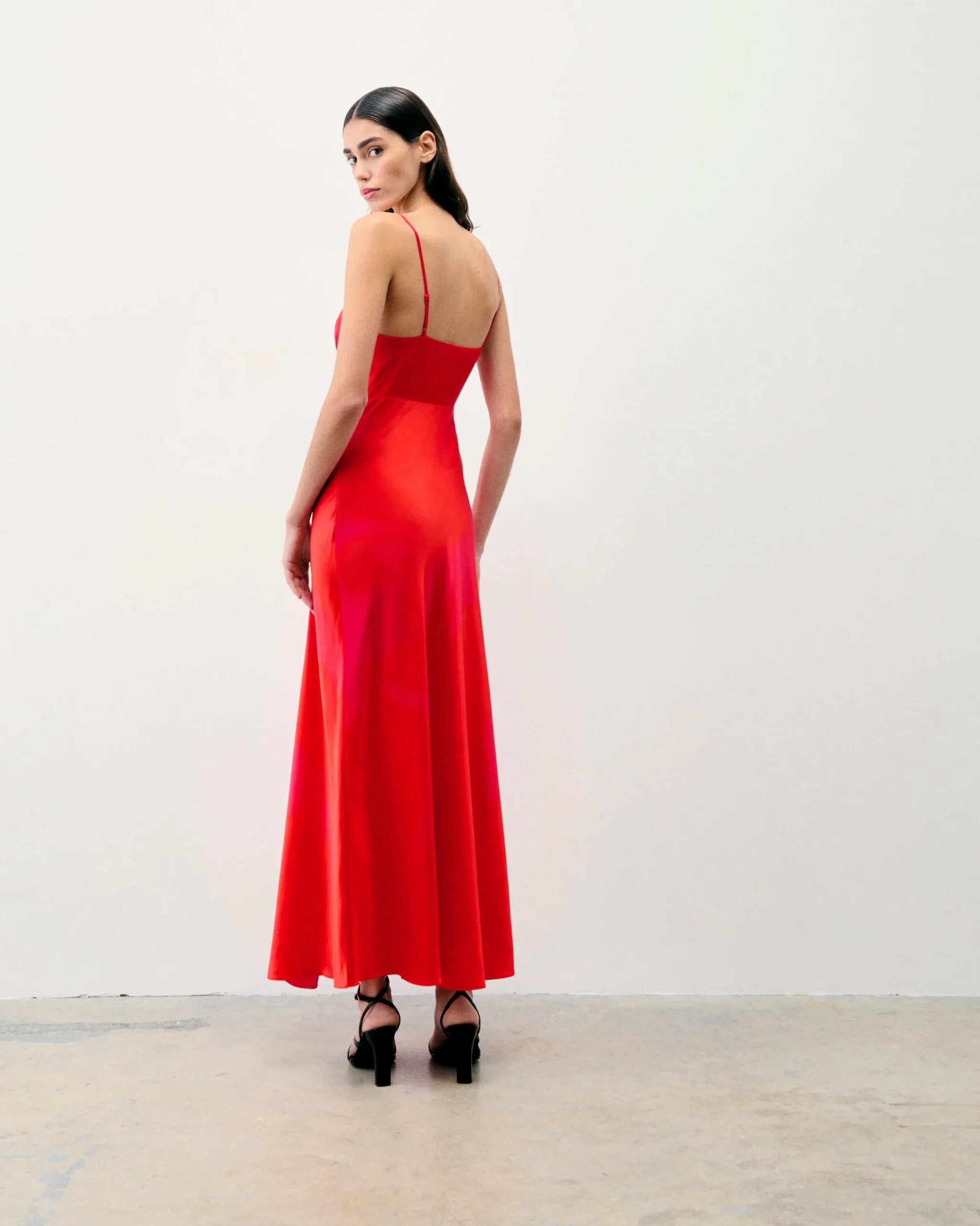 FROM FUTURE Robe Longue Bretelle Salma UtopicPink Best