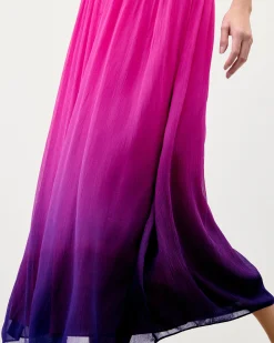 FROM FUTURE Robe Longue Bretelle Sofia BlurrySunset Flash Sale