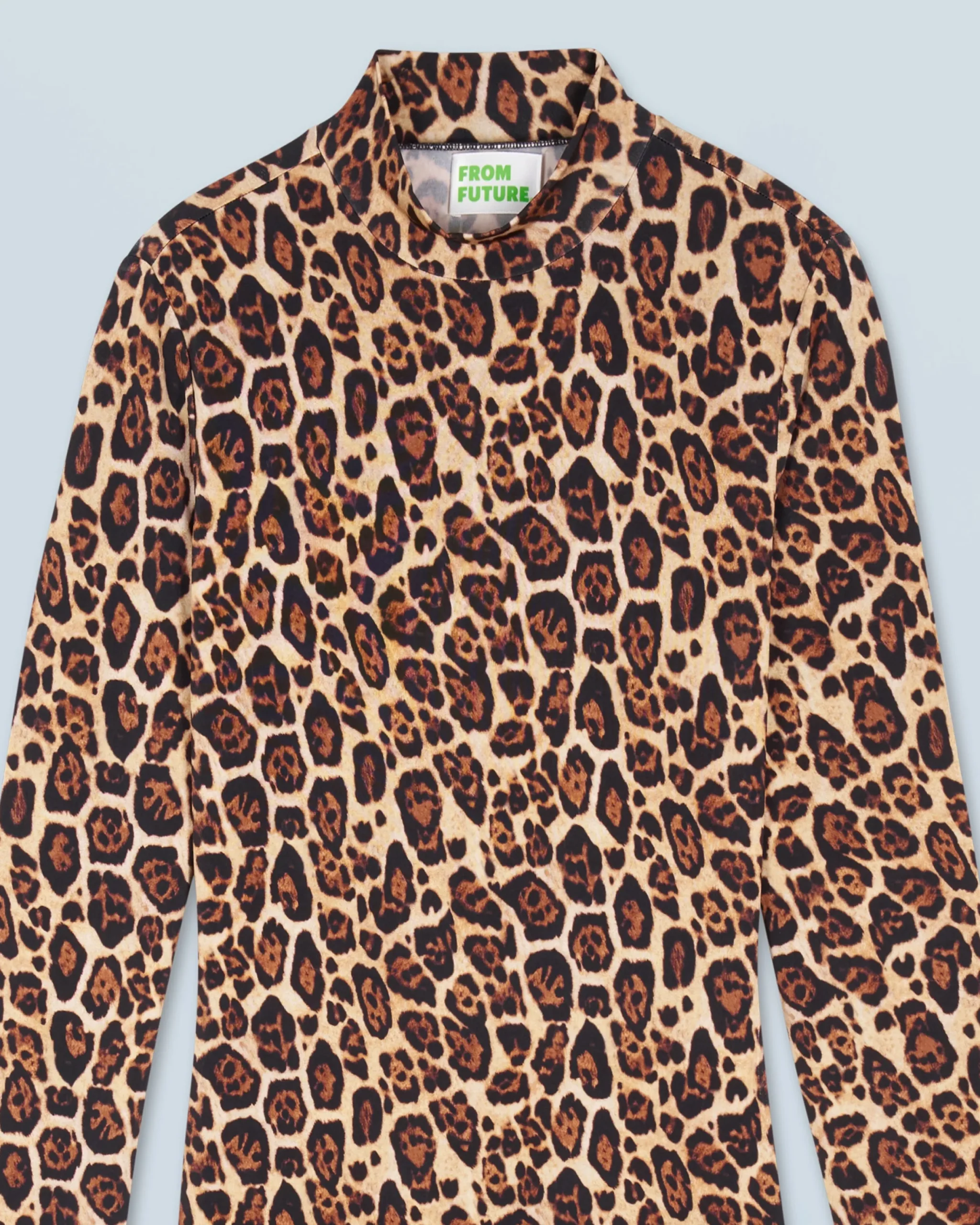 FROM FUTURE Robe Longue Manche Longue Jersey HotLeopard Outlet