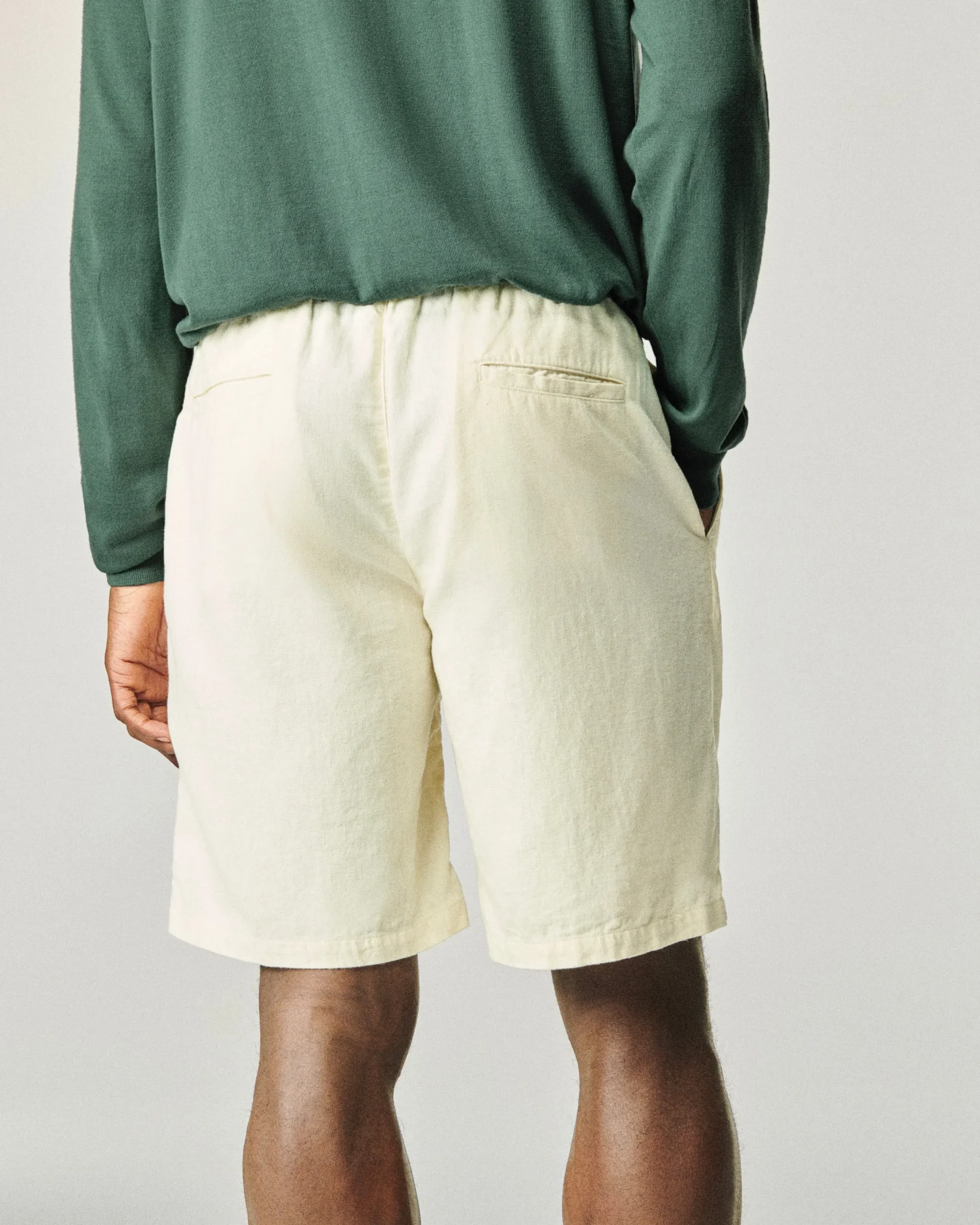 FROM FUTURE Short Bermuda Ecru Discount