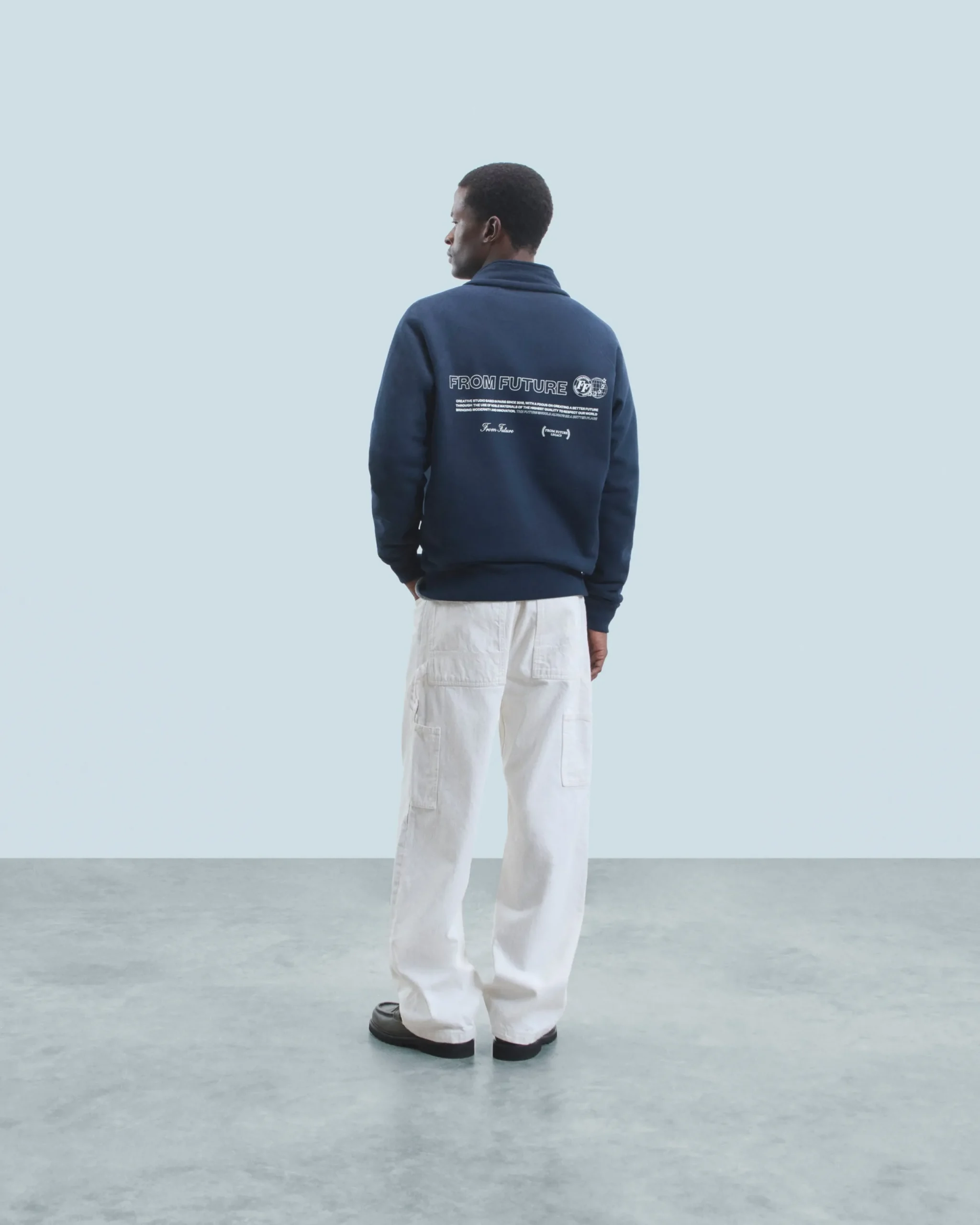 FROM FUTURE Sweatshirt Gilet Community Navy Best Sale