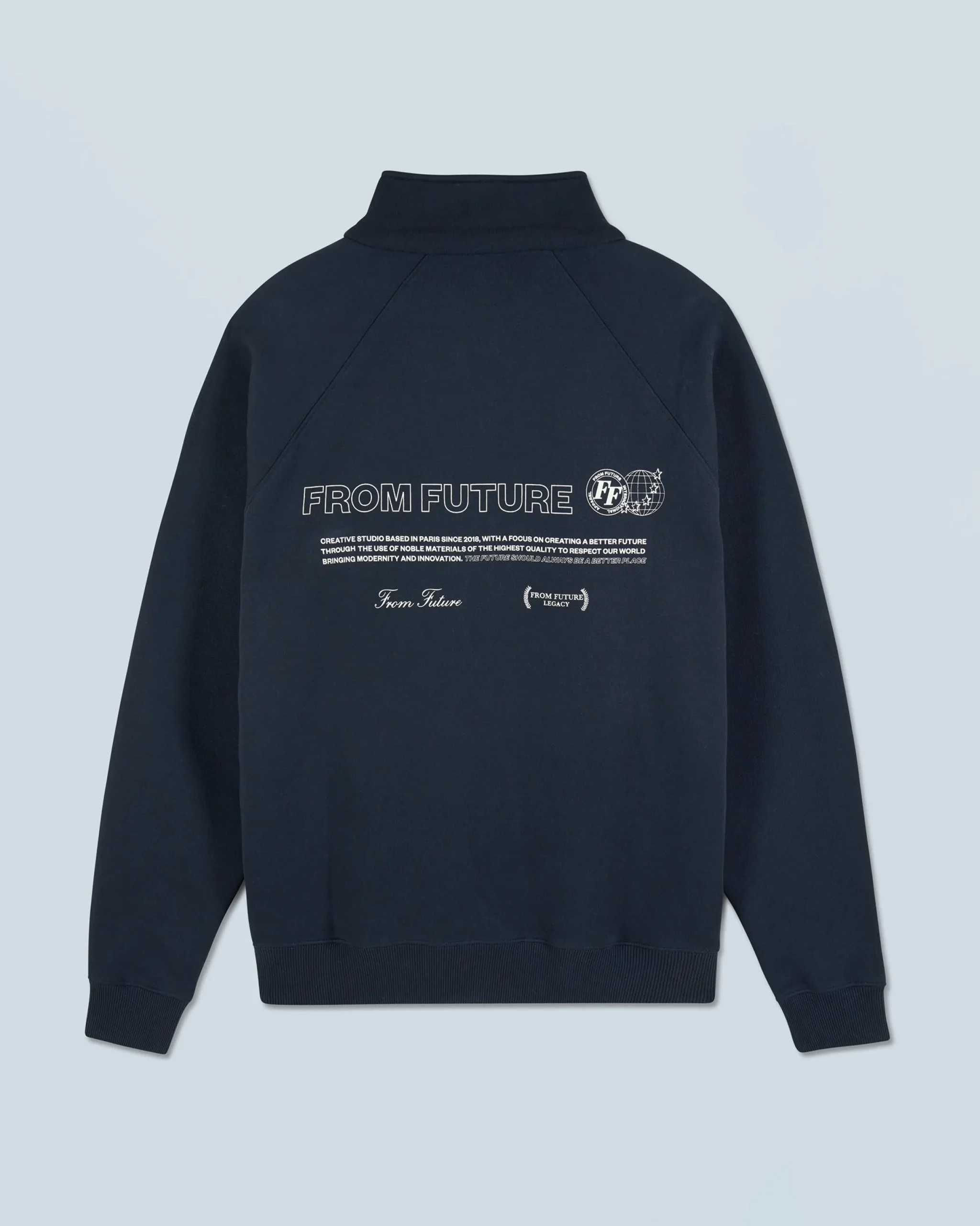 FROM FUTURE Sweatshirt Gilet Community Navy Best Sale