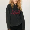 FROM FUTURE Sweatshirt Hoodie WashedBlack Shop