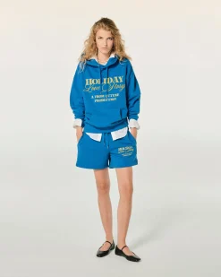 FROM FUTURE Sweatshirt Hoodie SurfBlue Hot