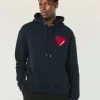 FROM FUTURE Sweatshirt Hoodie Coeur Navy Discount