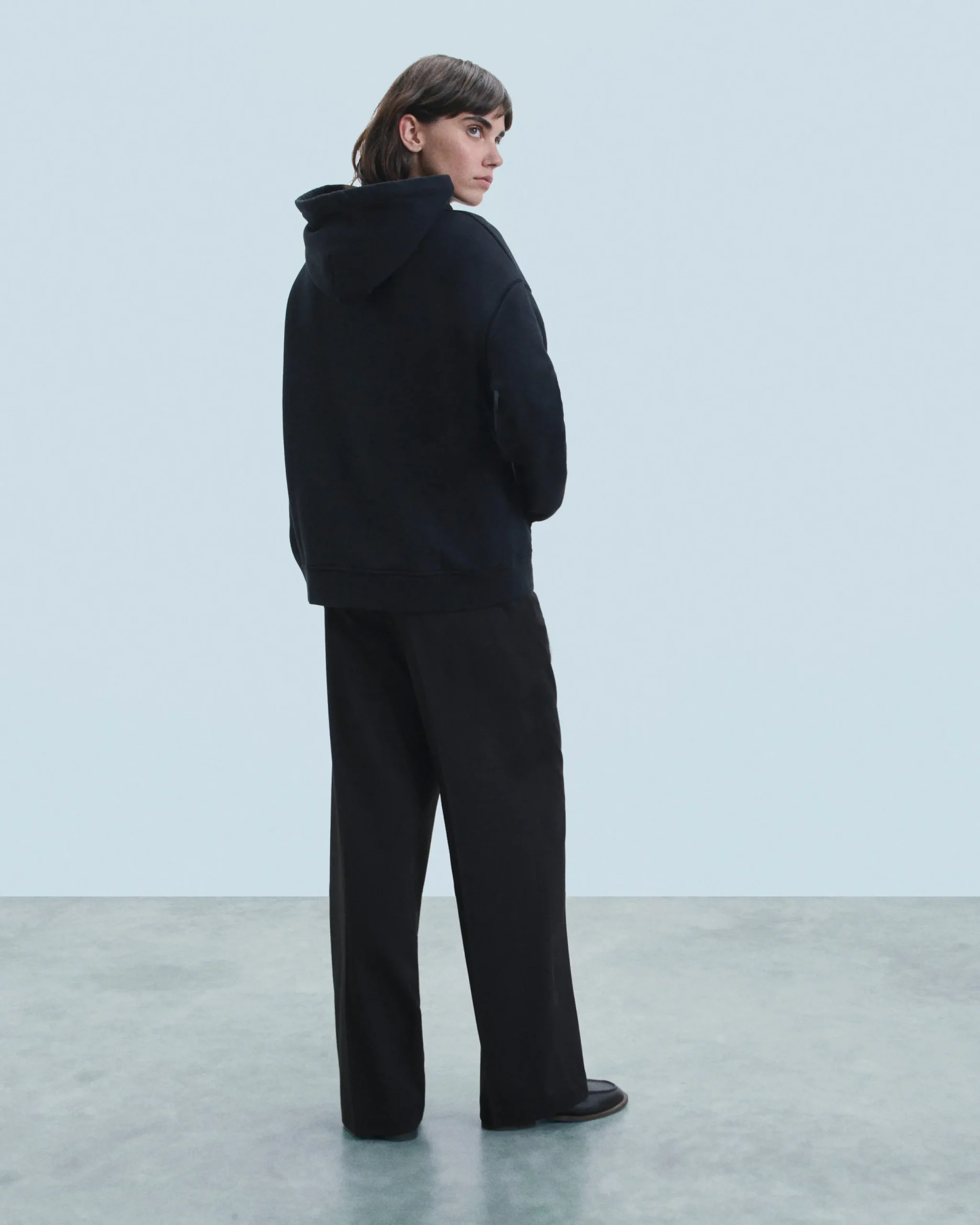 FROM FUTURE Sweatshirt Hoodie Coeur Noir Sale
