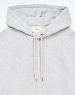 FROM FUTURE Sweatshirt Hoodie Future Ton Sur Ton GrisChinéClair Sale