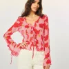 FROM FUTURE Top Manches Longues Bettina HotRoses Sale