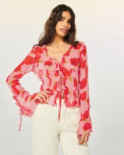 FROM FUTURE Top Manches Longues Bettina HotRoses Sale