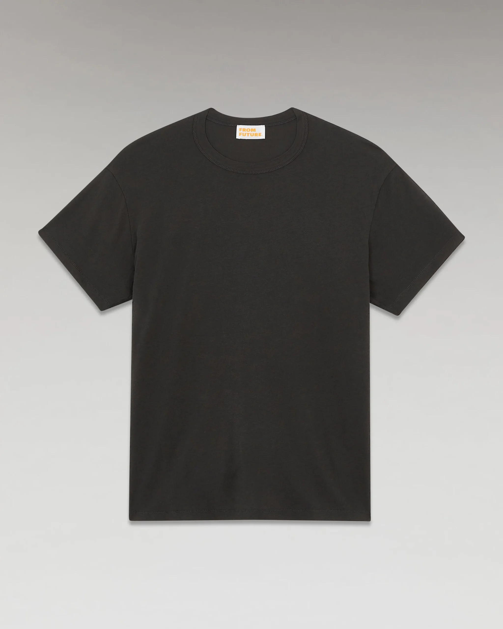FROM FUTURE T-Shirt Col Rond Basique Anthracite Online