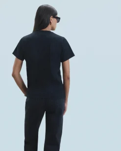 FROM FUTURE T-shirt Col Rond Coeur Noir Shop