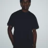 FROM FUTURE T-shirt Col Rond Manches Courtes Navy Cheap