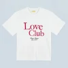 FROM FUTURE T-shirt Col Rond Manches Courtes Love Club Blanc Outlet