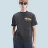 FROM FUTURE T-shirt Col Rond Manches Courtes Ups WashedBlack Shop
