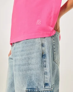 FROM FUTURE T-shirt Col Rond Manches Courtes TropicalPink Best