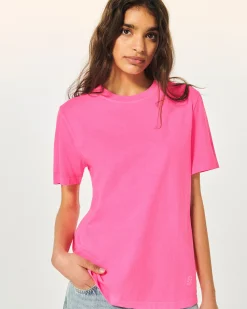 FROM FUTURE T-shirt Col Rond Manches Courtes WashedBlack Best Sale