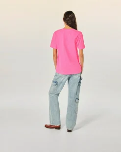 FROM FUTURE T-shirt Col Rond Manches Courtes TropicalPink Best