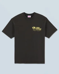 FROM FUTURE T-shirt Col Rond Manches Courtes Ups WashedBlack Shop