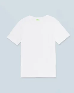 FROM FUTURE T-shirt Col Rond Manches Courtes Blanc Fashion