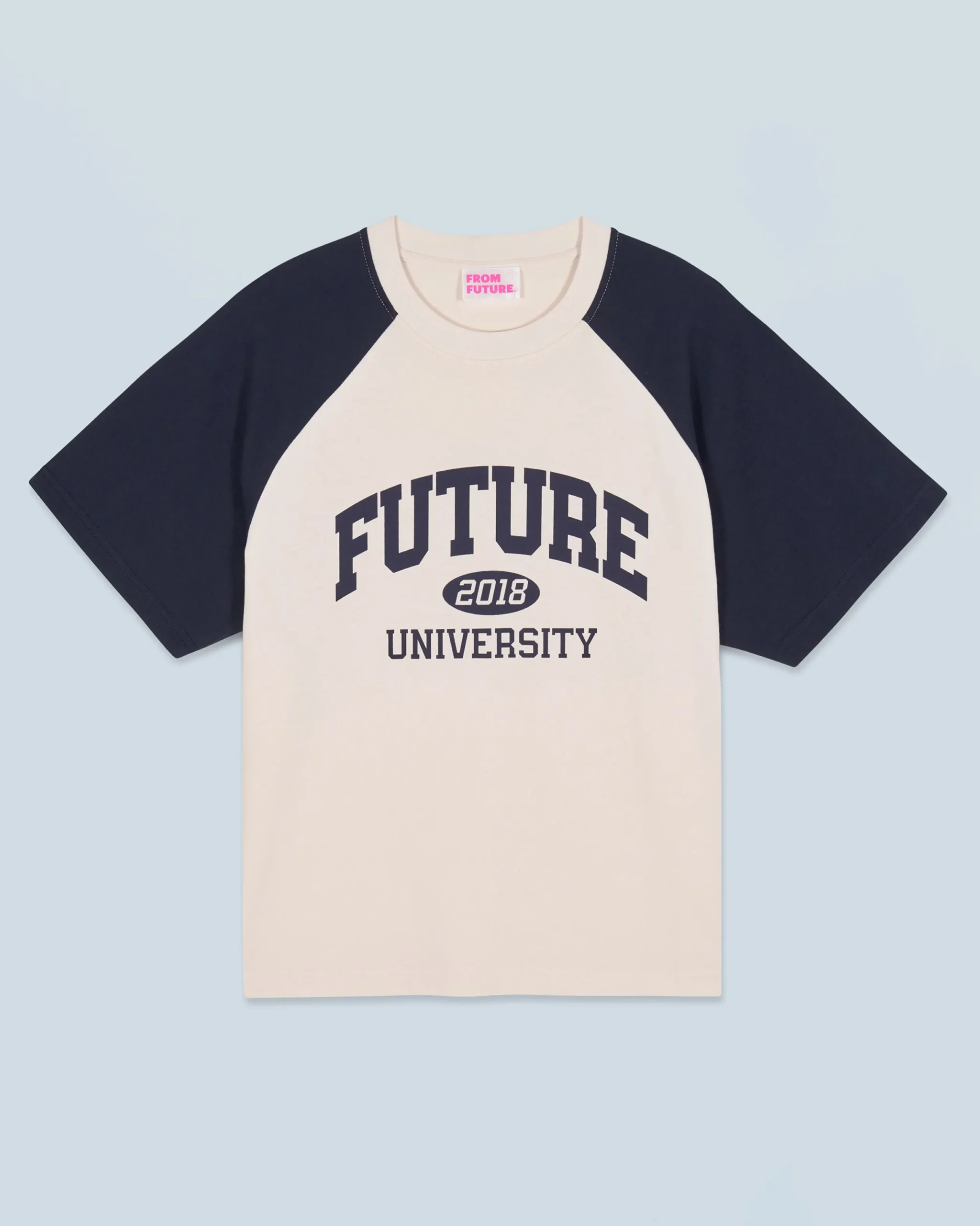 FROM FUTURE T-shirt Col Rond Manches Courtes Future Sable Store