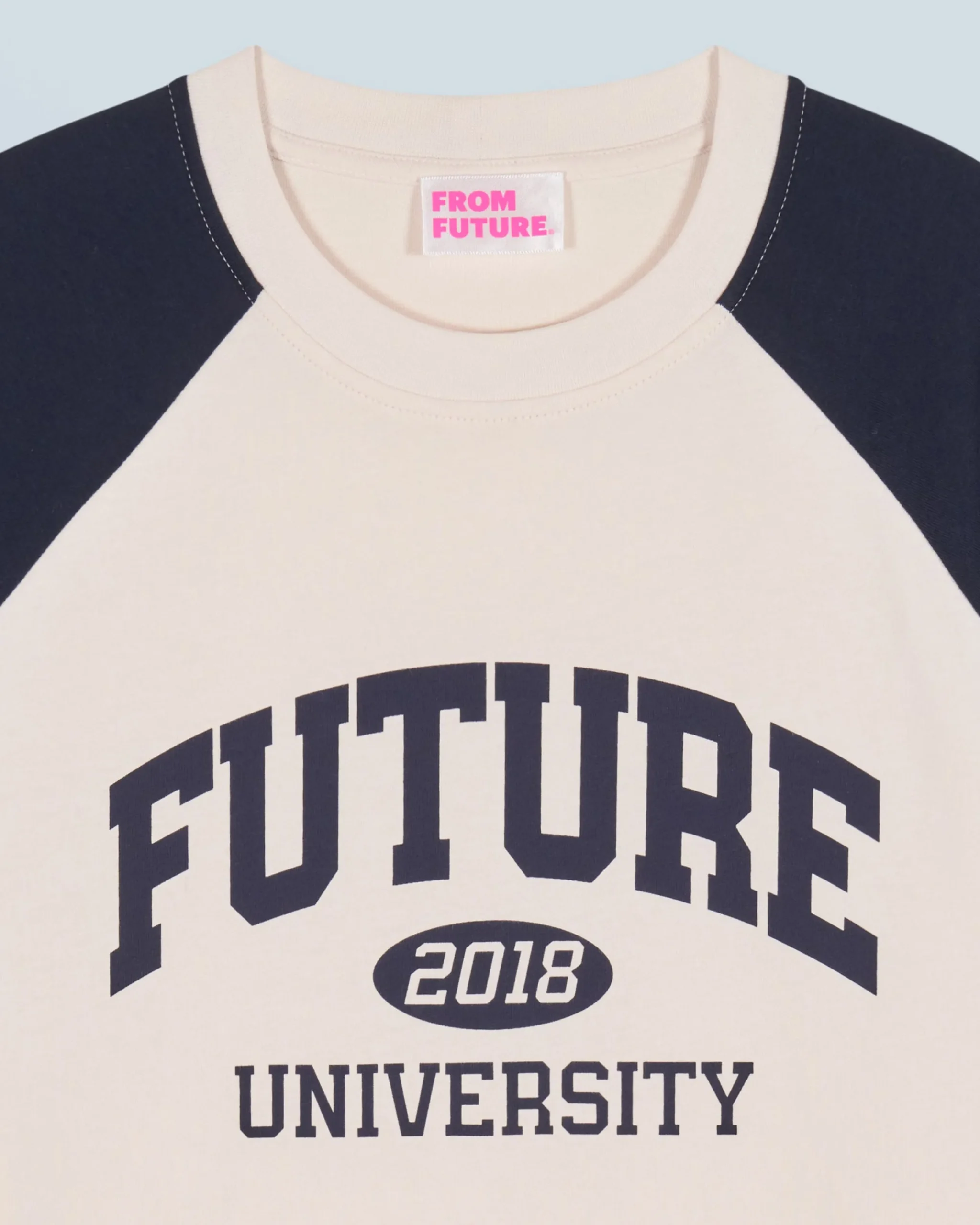 FROM FUTURE T-shirt Col Rond Manches Courtes Future Sable Store