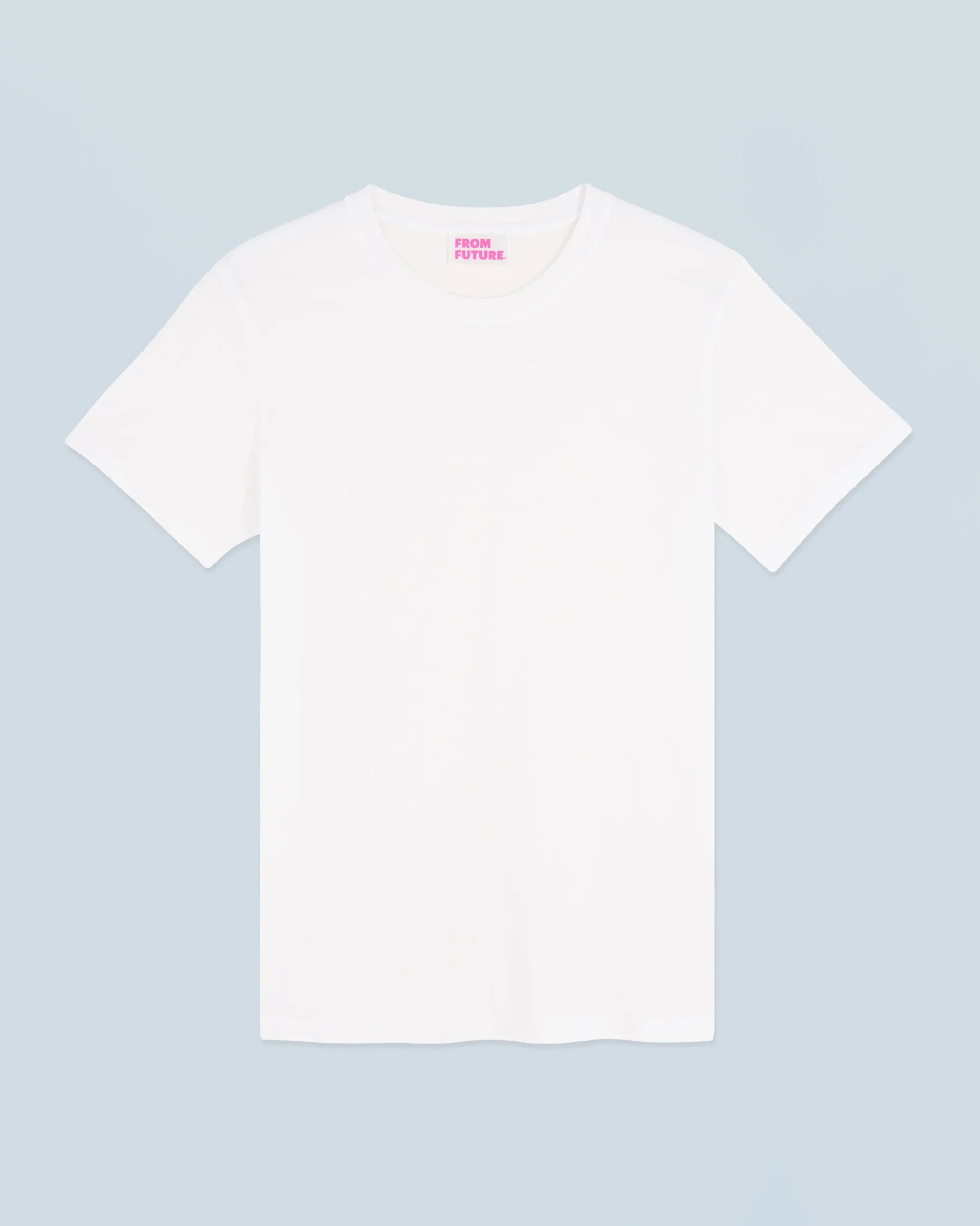 FROM FUTURE T-shirt Col Rond Supima Blanc Sale