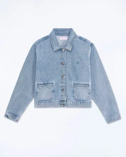 FROM FUTURE Veste Regular BleuClair Sale