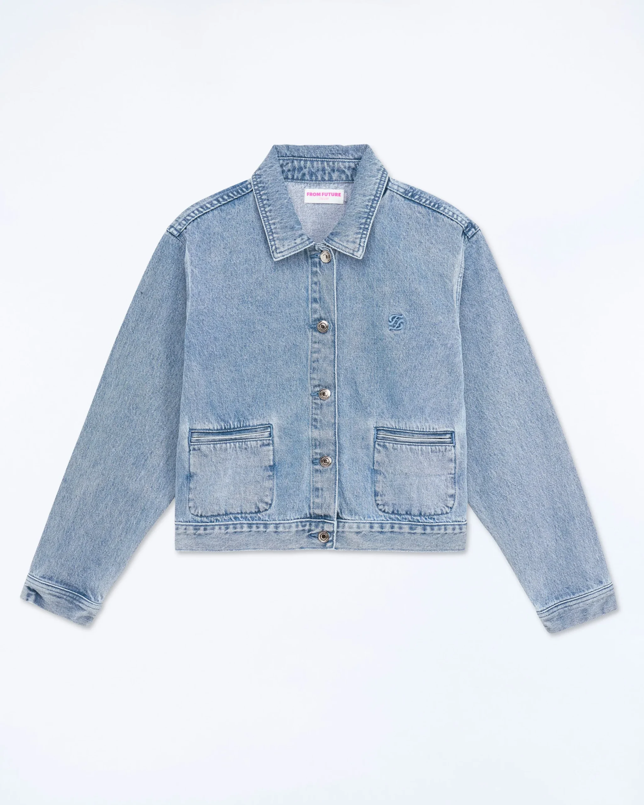 FROM FUTURE Veste Regular BleuClair Sale