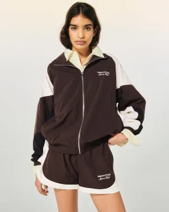 FROM FUTURE Veste Zippé Chocolat Cheap